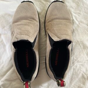 Merrell Women's Slip-On Shoes - Beige and Black